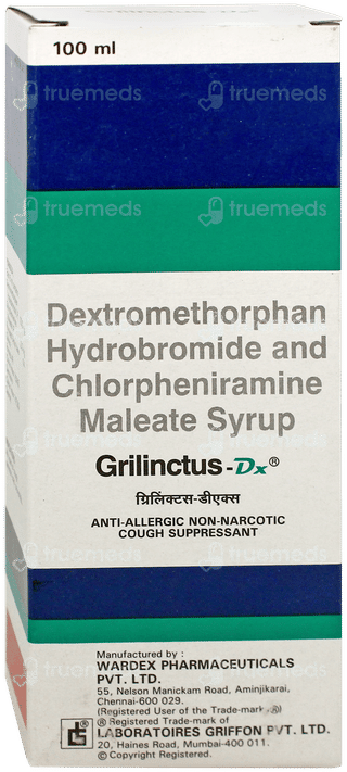 Grilinctus Dx Syrup 100Ml